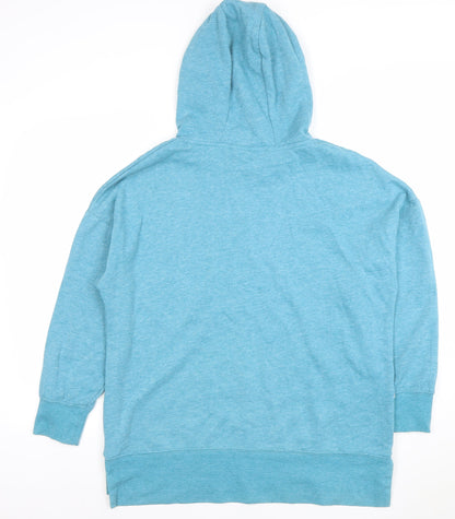 Womens UK Size S Dunnes Blue Pullover Hoodie