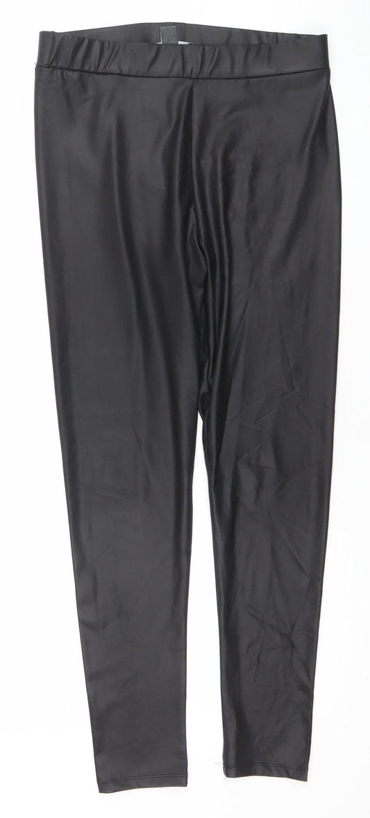 Womens UK Size 10-12 Primark  Ankle Black Leggings
