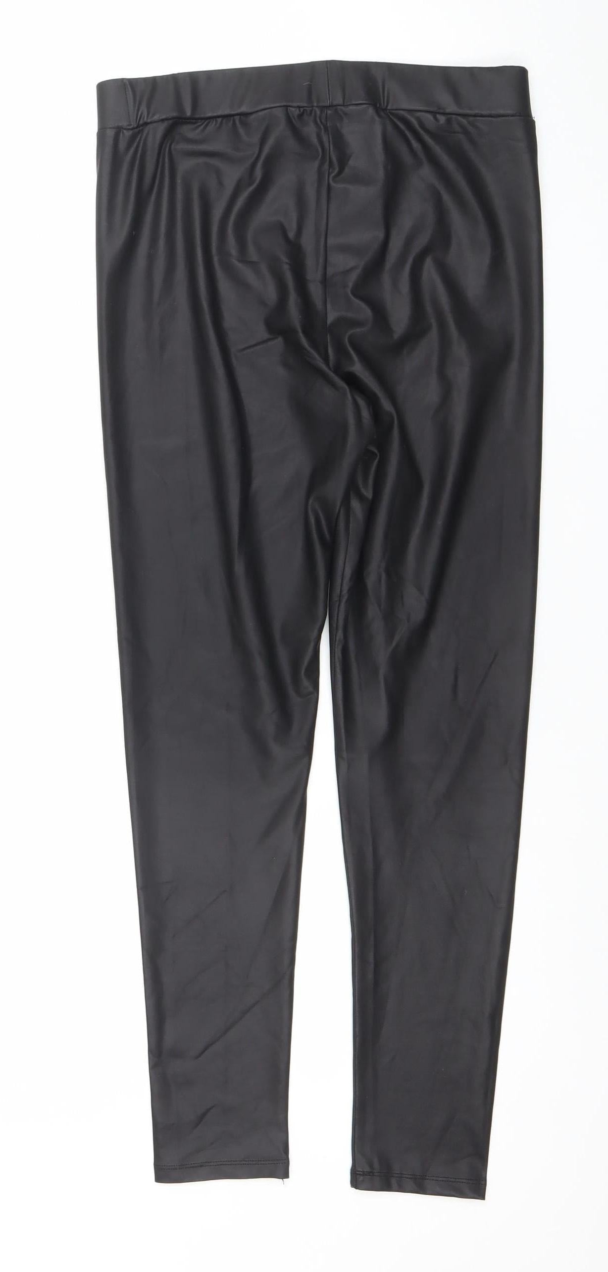 Womens UK Size 10-12 Primark  Ankle Black Leggings