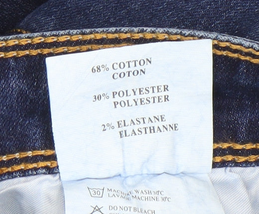Womens UK Size 16 J’AIME LA VIE Slim Fit Skinny Blue Jeans
