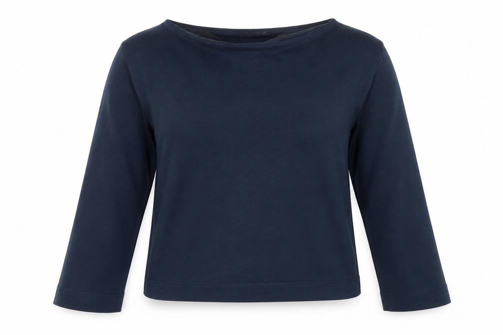 Womens UK Size 12 Zara Blue Basic Blouse