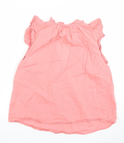 Womens UK Size 2XS H&M Pink Camisole Blouse