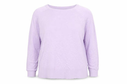 Womens UK Size L Zara Purple Pullover Jumper