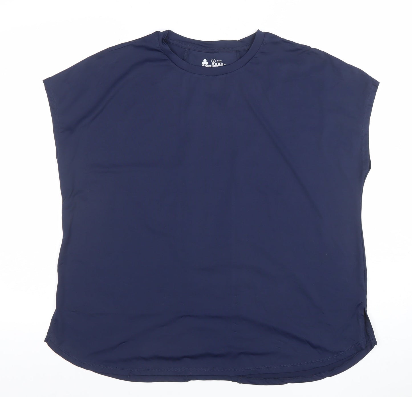 Womens UK Size L Dunnes Stores Blue Gym & TrainingRunning & JoggingYoga T-Shirt