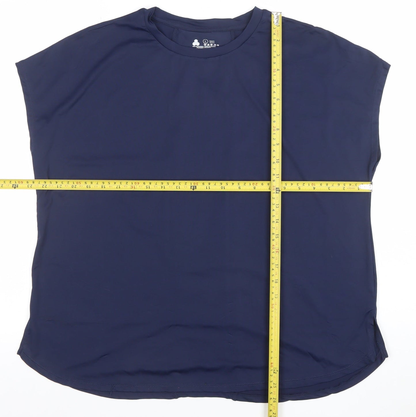 Womens UK Size L Dunnes Stores Blue Gym & TrainingRunning & JoggingYoga T-Shirt