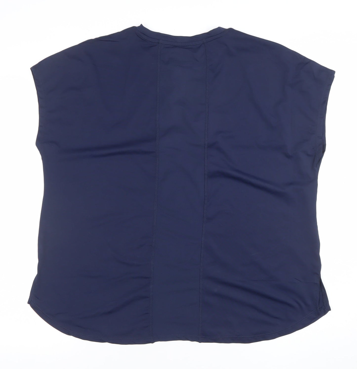 Womens UK Size L Dunnes Stores Blue Gym & TrainingRunning & JoggingYoga T-Shirt