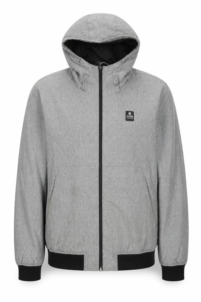Mens UK Size L JACK & JONES Grey Windbreaker Coat