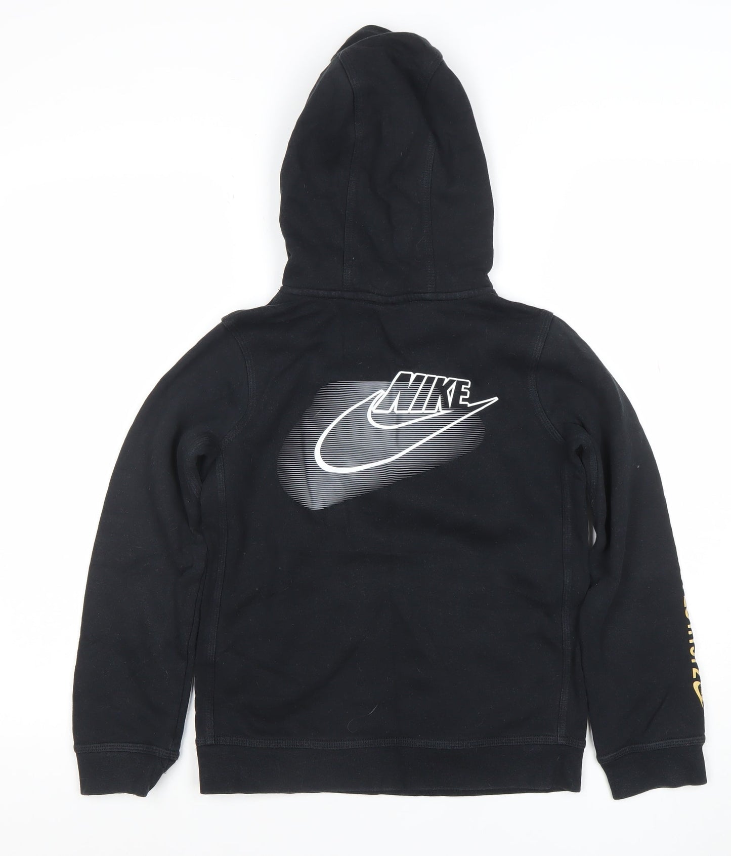 Boys UK Size 10-11 Years Nike Black Pullover Hoodie