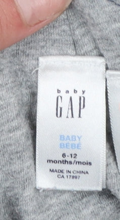 Baby GAP Blue Corduroy Lined Dungarees 6-9 Months Unisex