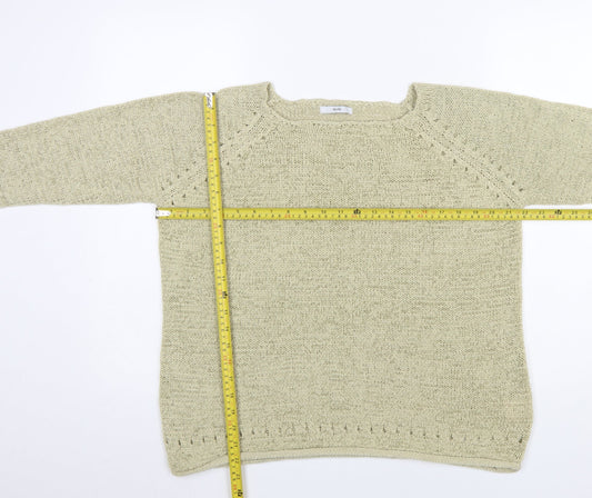 Womens UK Size 18-20 Evie Beige Pullover Jumper