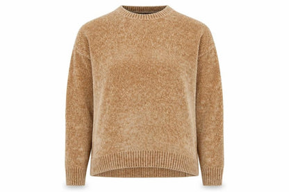 Womens UK Size M New Look Beige Pullover Jumper