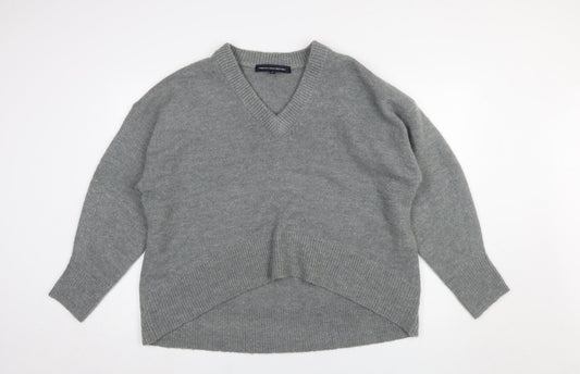 Womens UK Size S French Connection Grey Pullover Jumper