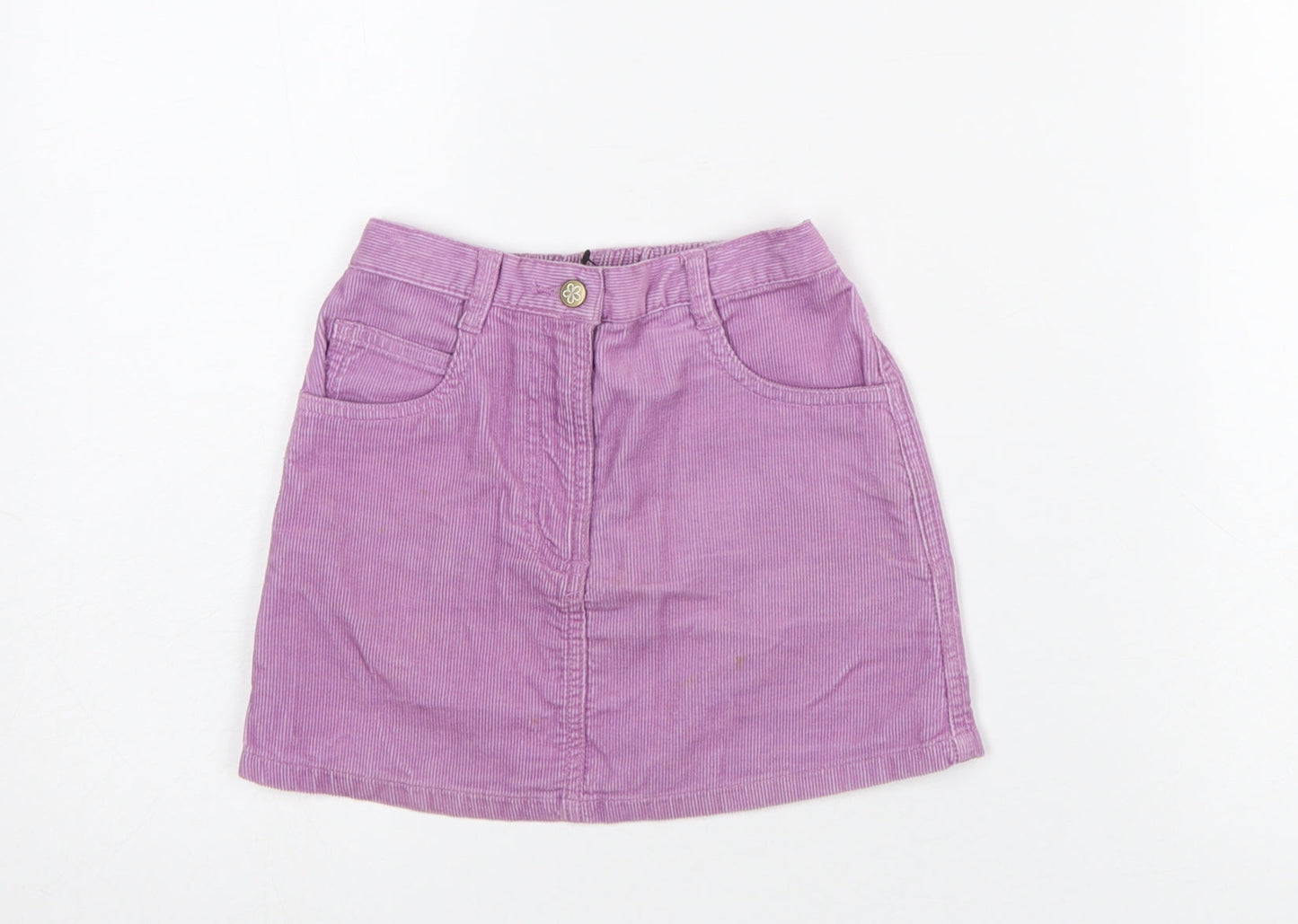 Girls UK Size 3-4 Years Mothercare A-Line Corduroy Skirt