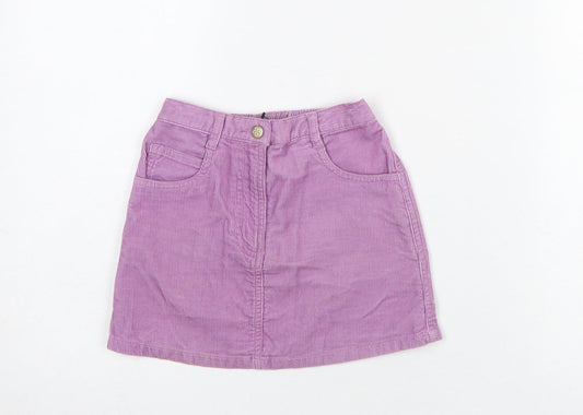 Girls UK Size 3-4 Years Mothercare A-Line Corduroy Skirt