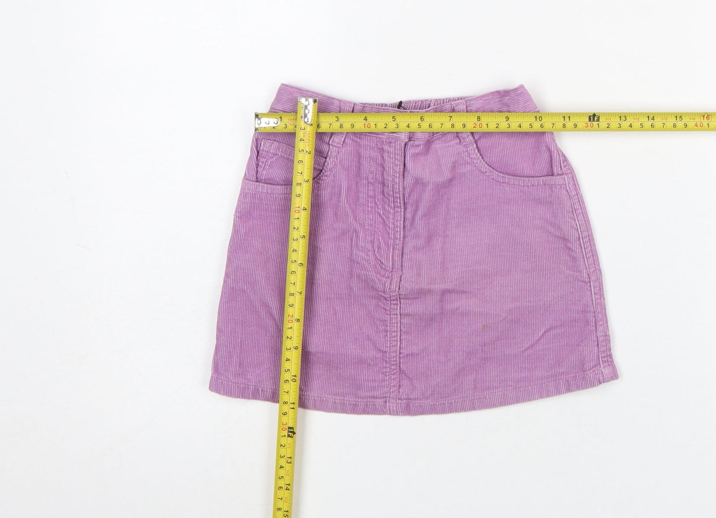Girls UK Size 3-4 Years Mothercare A-Line Corduroy Skirt