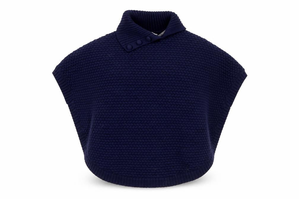 Girls UK Size 11-12 Years John Lewis & Partners Blue Cape Jumper