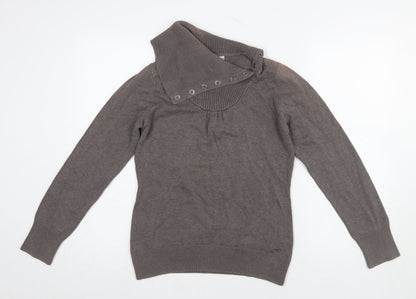 Womens UK Size L Esprit Brown Pullover Jumper