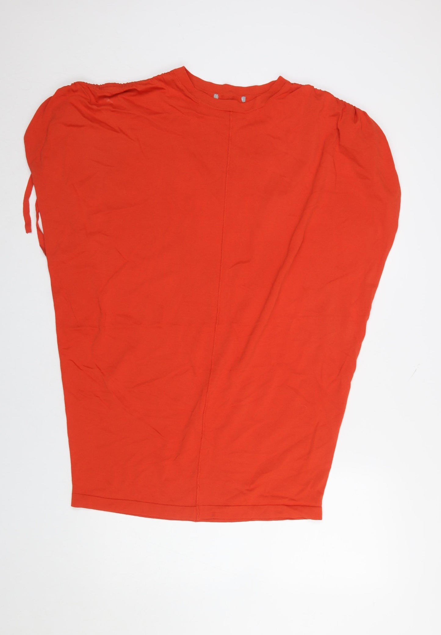 Womens UK Size 8 Oliver Bonas Red Tunic Blouse
