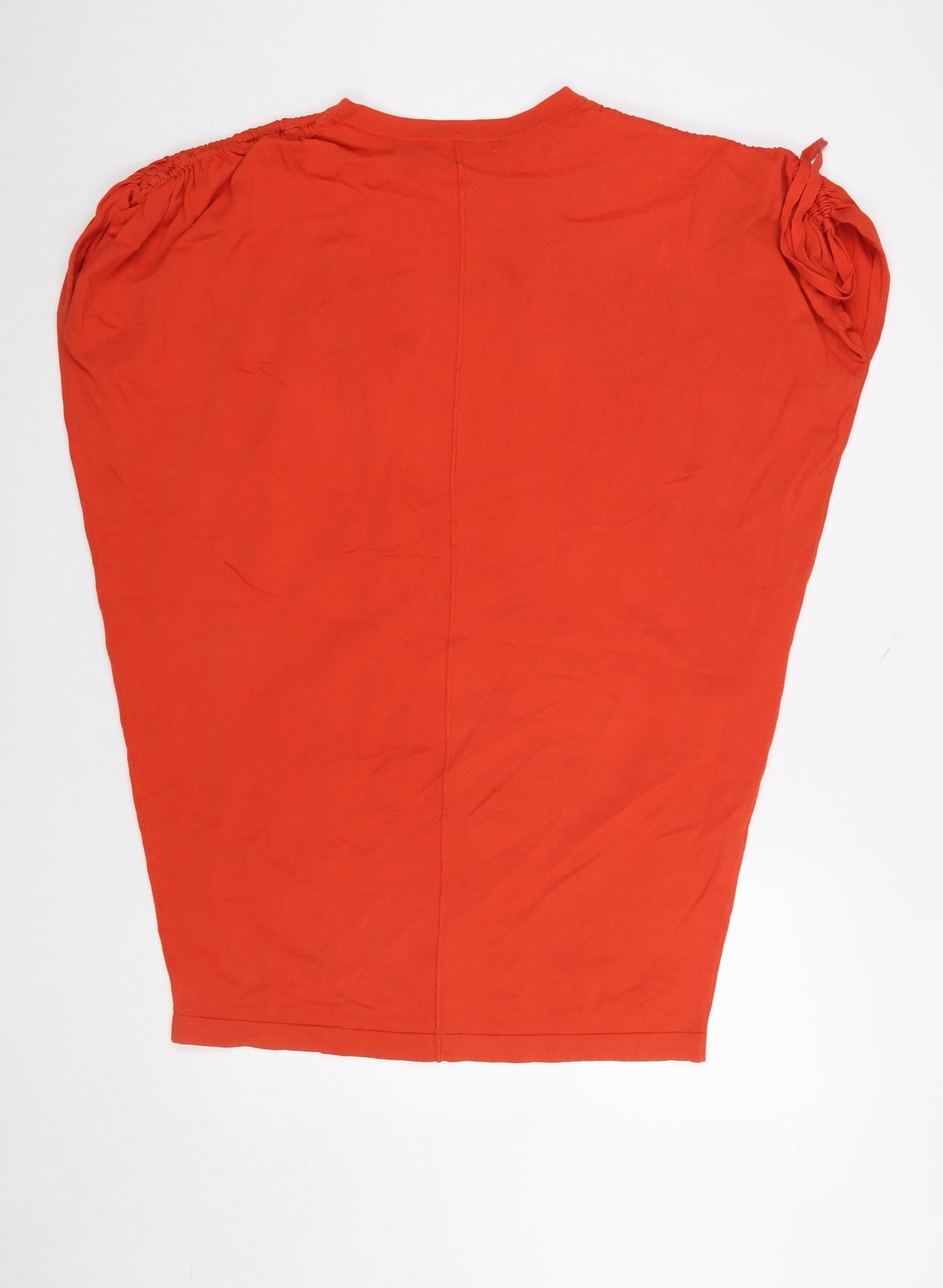 Womens UK Size 8 Oliver Bonas Red Tunic Blouse