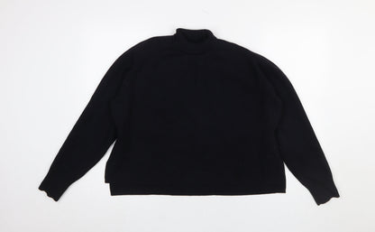Mens UK Size M French Connection Black Pullover Jumper