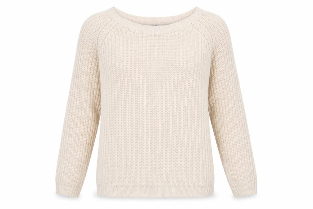 Womens UK Size L Colours of The World Beige Pullover Jumper