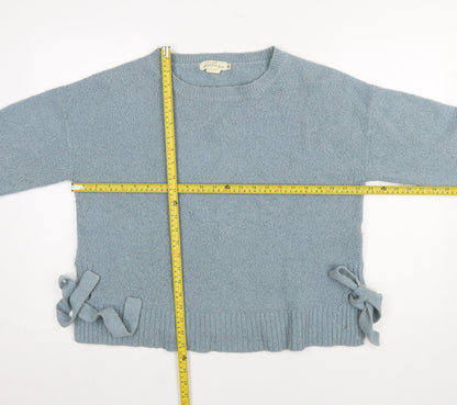 Womens UK Size 12 H&M Blue Pullover Jumper