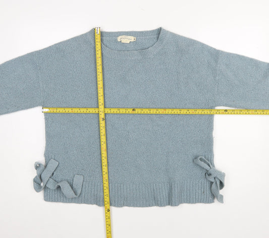 Womens UK Size 12 H&M Blue Pullover Jumper