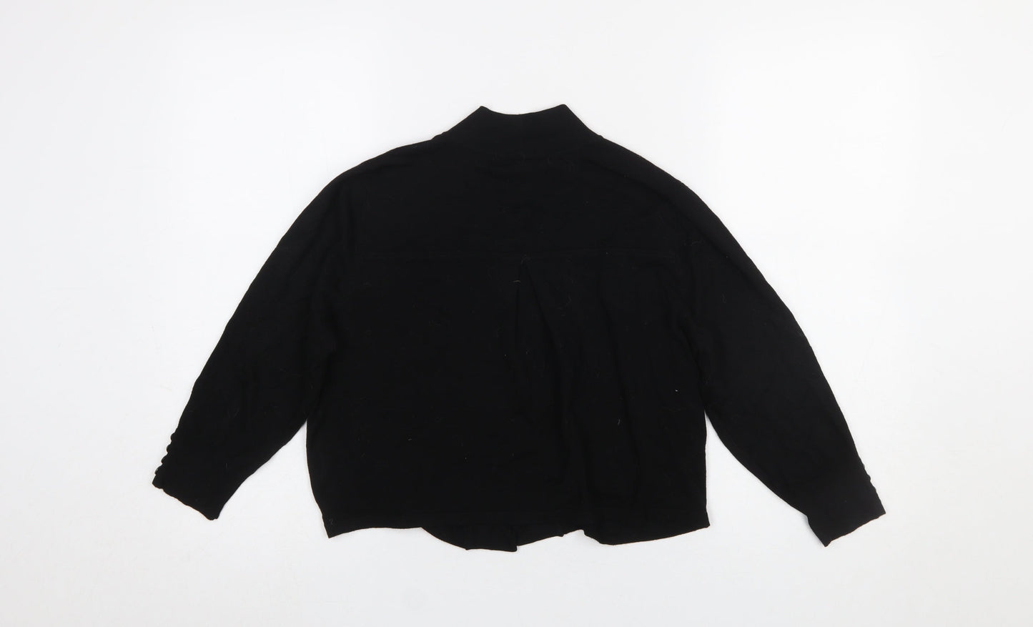 Womens UK Size M Wallis Black Cardigan Jumper