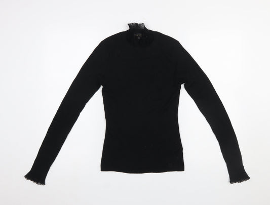 Womens UK Size 10 Ted Baker Black Pullover Jumper