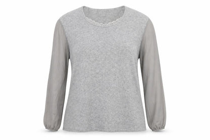 Womens UK Size 26 No Secret Grey Pullover Jumper