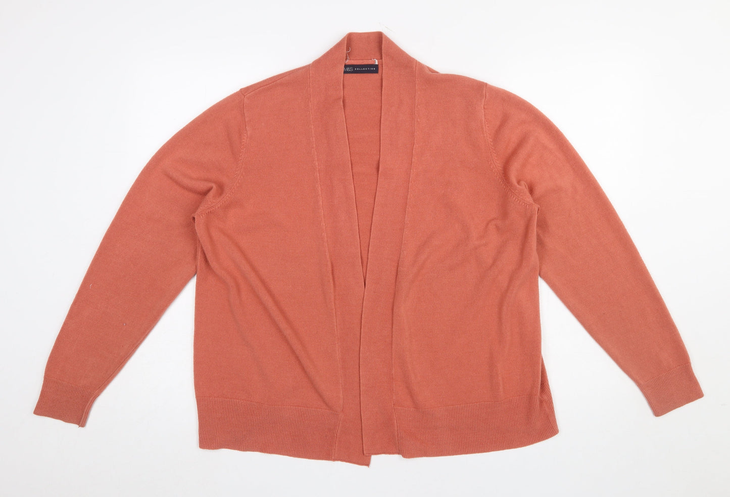 Womens UK Size XL Marks and Spencer Brown Cardigan Jumper