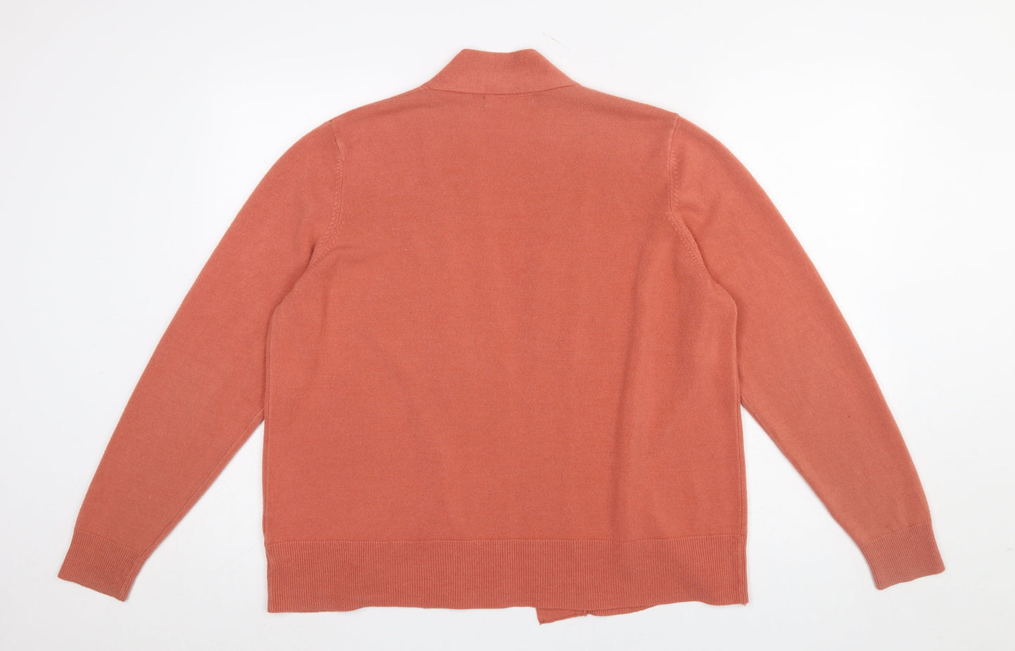 Womens UK Size XL Marks and Spencer Brown Cardigan Jumper
