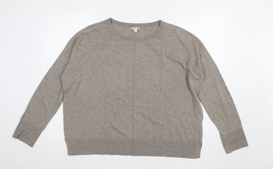 Womens UK Size M Gap Beige Pullover Jumper