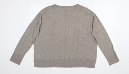 Womens UK Size M Gap Beige Pullover Jumper