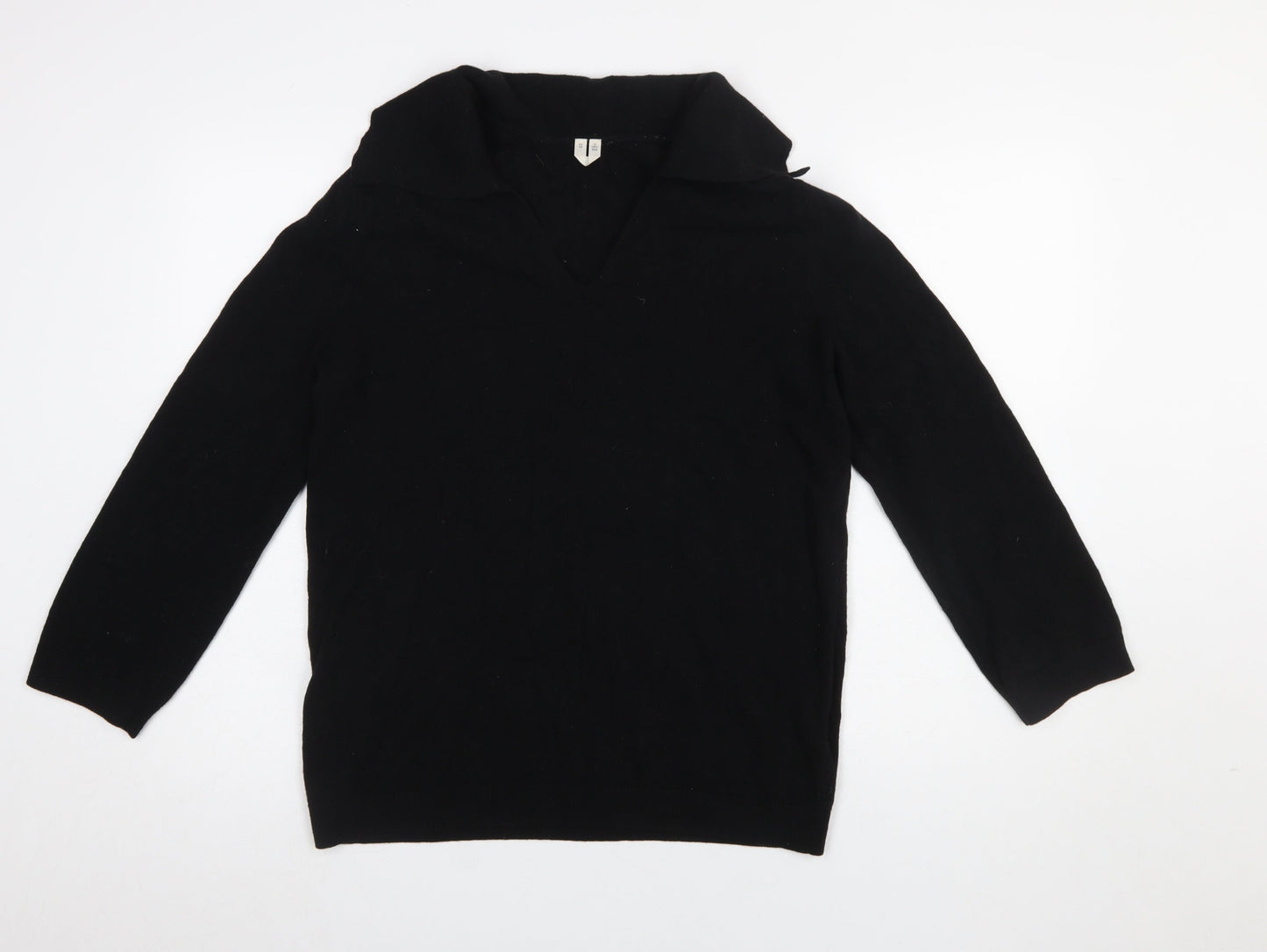 Womens UK Size XS Arket Black Pullover Jumper