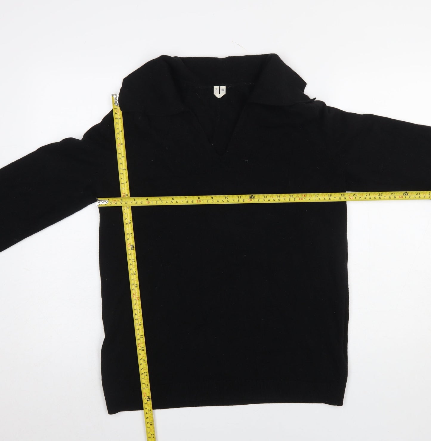 Womens UK Size XS Arket Black Pullover Jumper