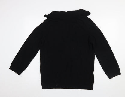 Womens UK Size XS Arket Black Pullover Jumper