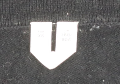 Womens UK Size XS Arket Black Pullover Jumper