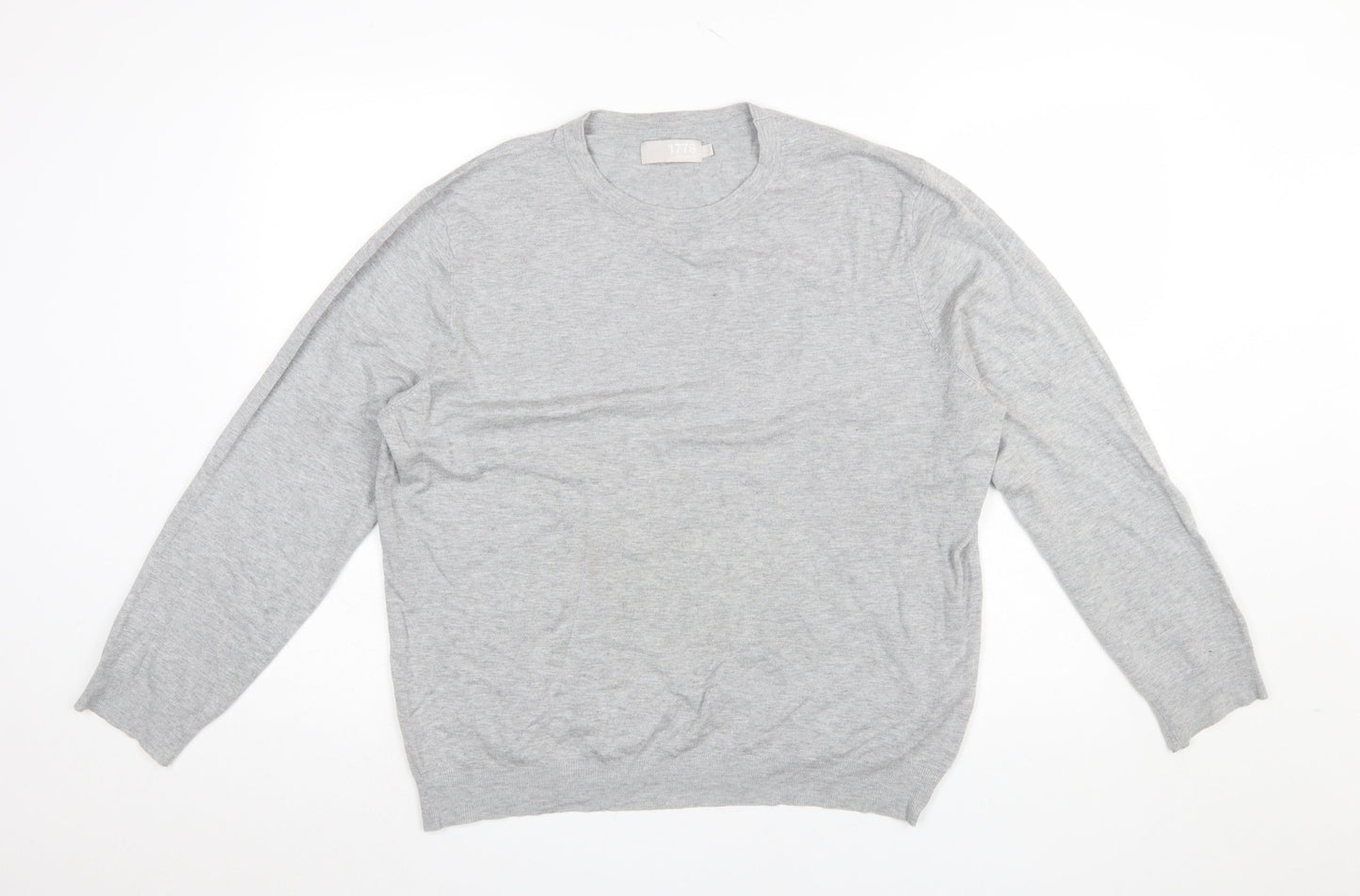 Mens UK Size L Debenhams Grey Pullover Jumper