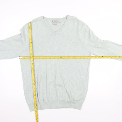 Mens UK Size M TU Grey Pullover Jumper