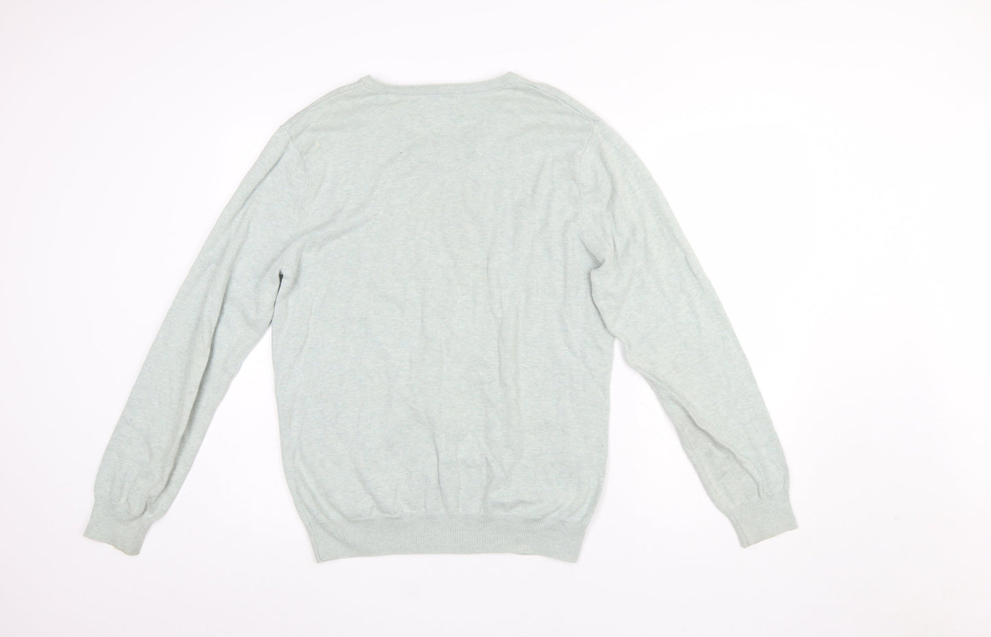 Mens UK Size M TU Grey Pullover Jumper