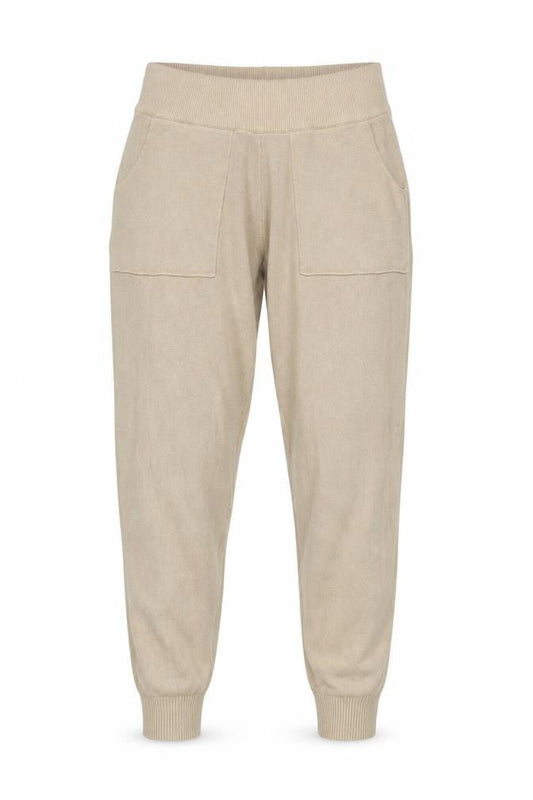 Womens UK Size S New Look Regular Fit Jogger Beige Trousers