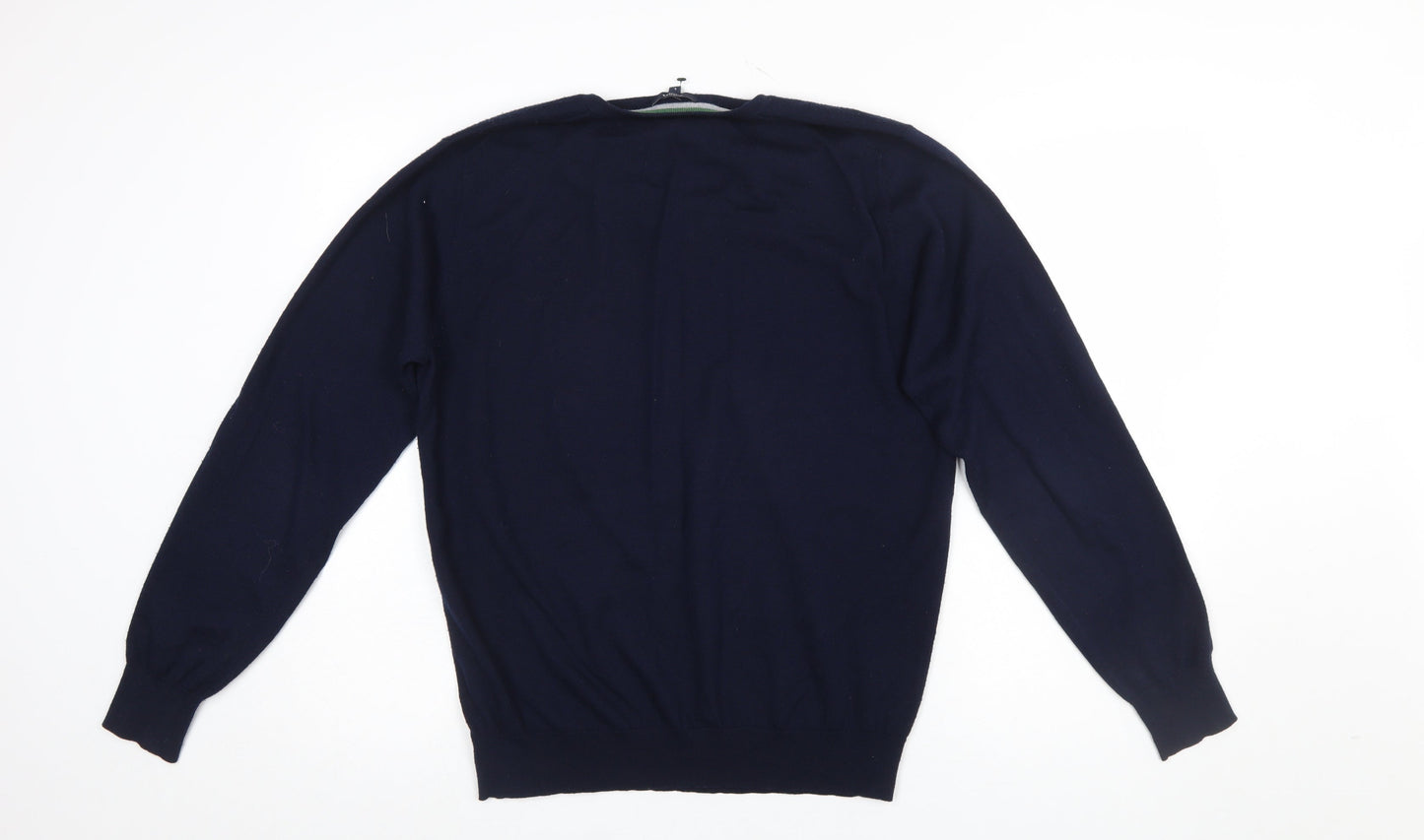 Mens UK Size L Rochas Paris Blue Pullover Jumper