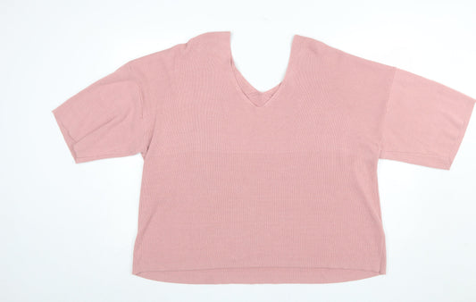 Womens UK Size 2XL NEXT Pink Pullover Jumper