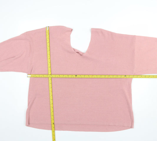 Womens UK Size 2XL NEXT Pink Pullover Jumper