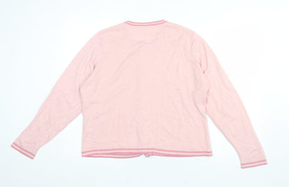 Womens UK Size 18 Marks and Spencer Pink Cardigan Jumper