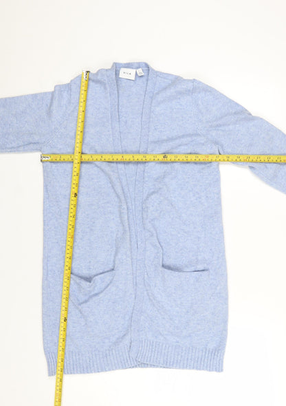 Womens UK Size S VILA Blue Cardigan Jumper