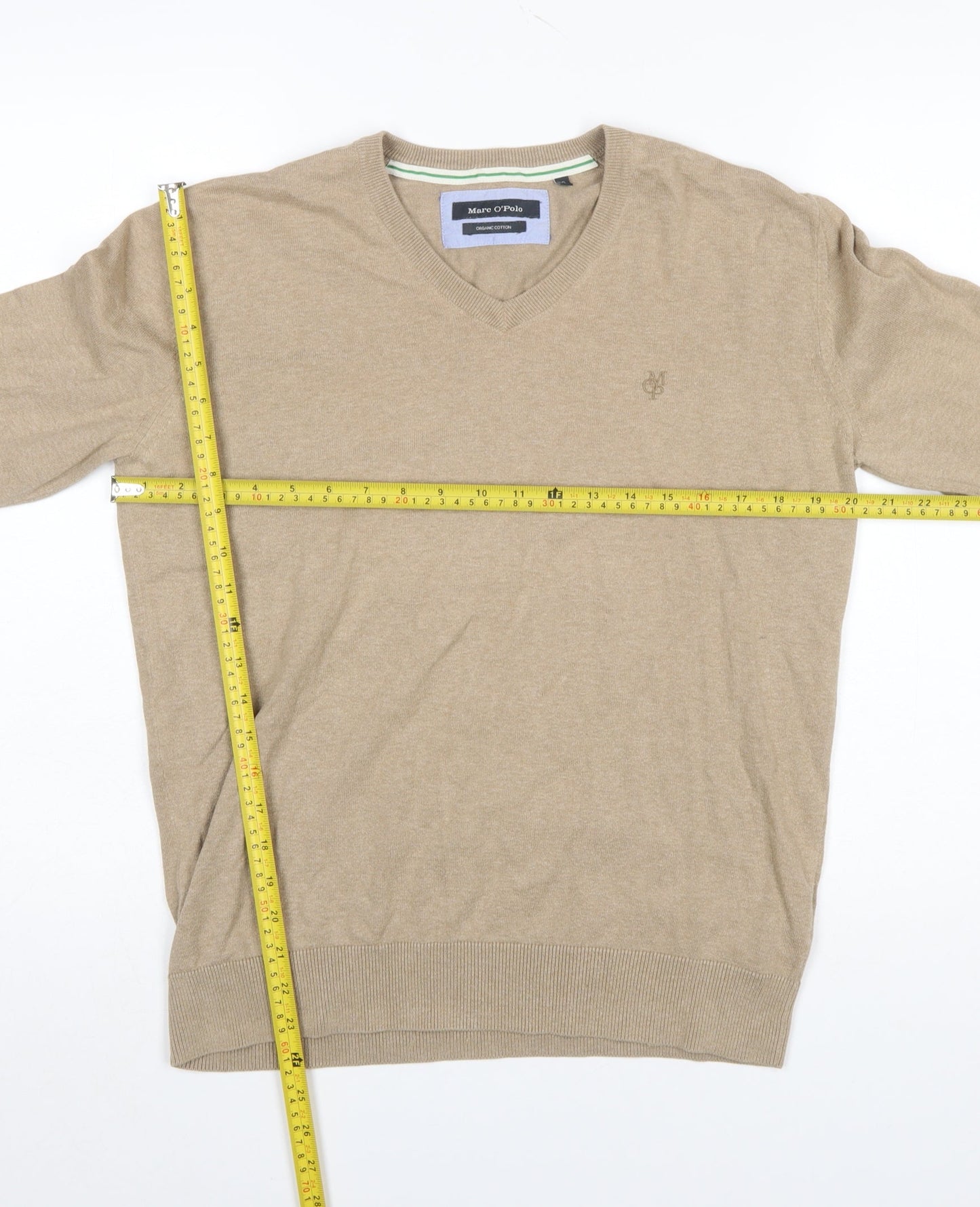 Mens UK Size S Marc O'Polo Beige Pullover Jumper
