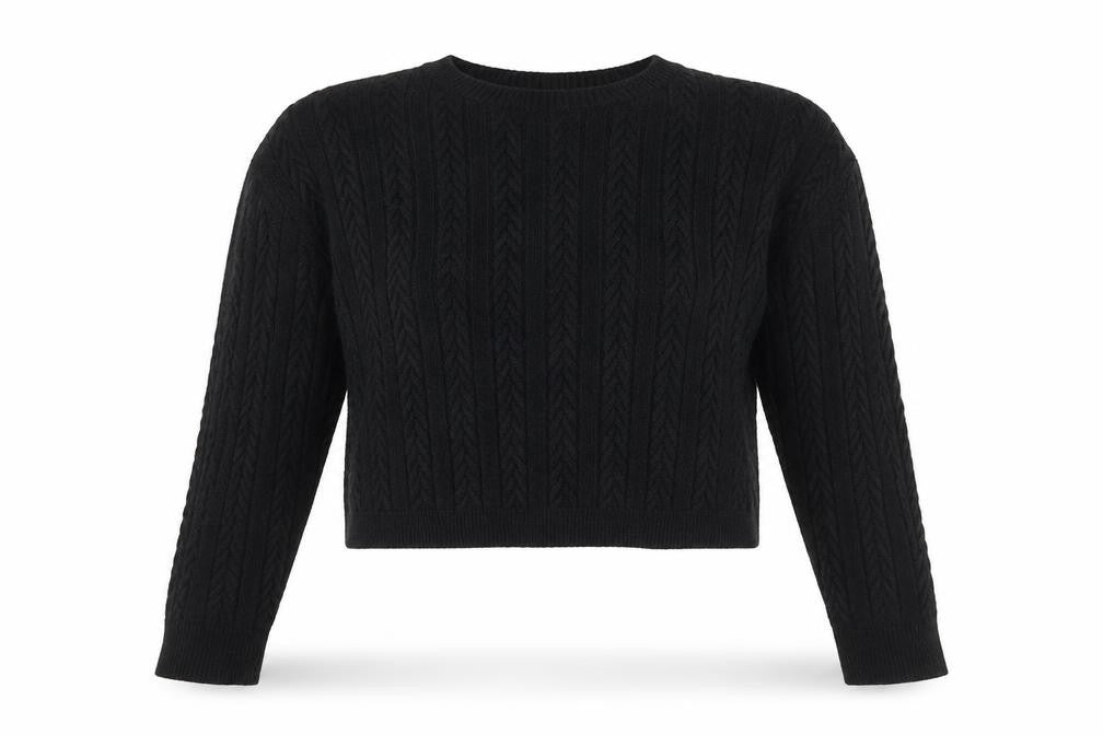 Womens UK Size S Anna Ellis Black Pullover Jumper