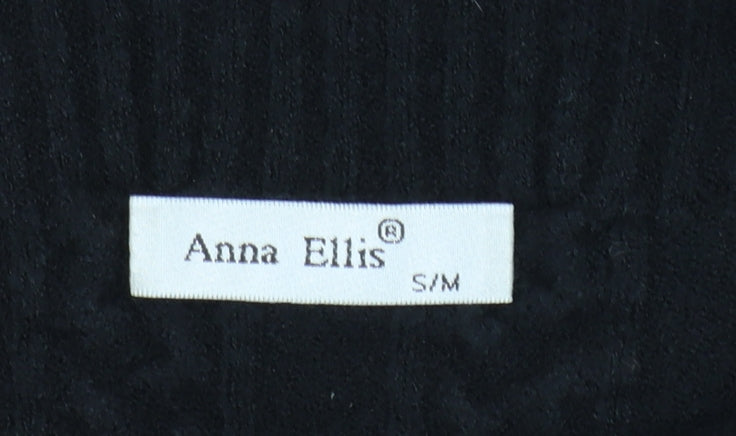 Womens UK Size S Anna Ellis Black Pullover Jumper